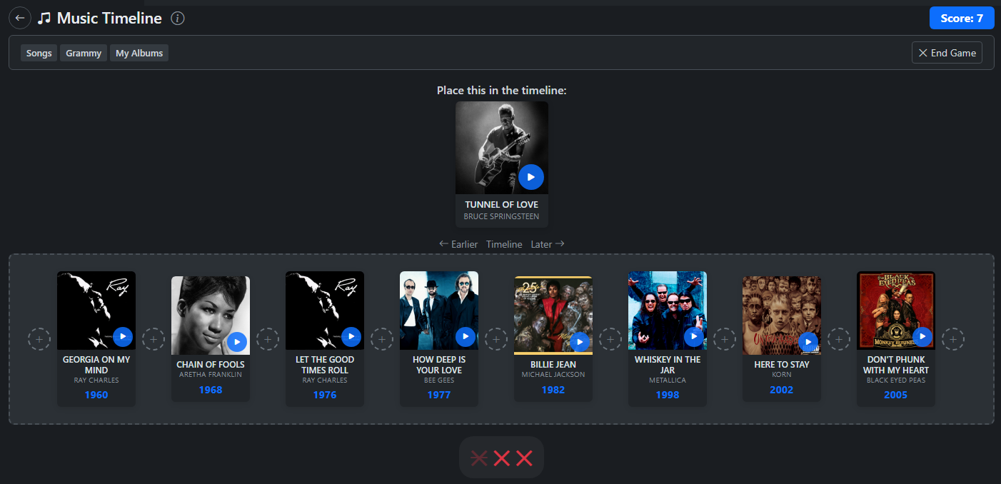Music Timeline